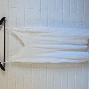 Wilfred Free White Spaghetti Strap Dress